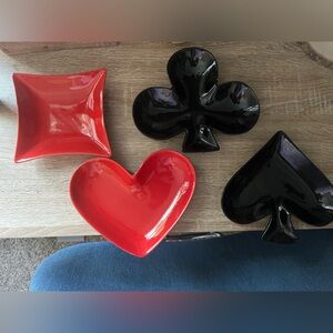 Heart Diamond Club Spade Suit Plates